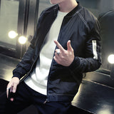 2018秋季新品时尚潮流夹克男青少年韩版休闲外套男装潮 厂家直销