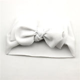 Adjustable Big Bow Headwrap Baby Headband Top Knot Headbands Over Sized Bow Hair Turban Newborn Head Band Girl Large Hair Bows