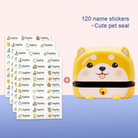 Children&#39;s Name Seal Custom Student&#39;s Name Stamp  Kindergarten Clothes Waterproof Name Sticker Will Not be Washed Off  Christmas